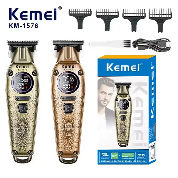 ماشین اصلاح موی سر و صورت شارژی کیمی مدل km-1576